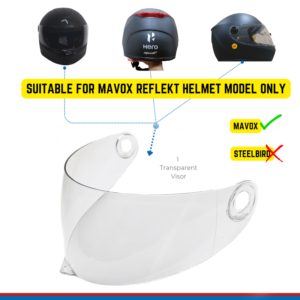 Hero mavox glass/visor