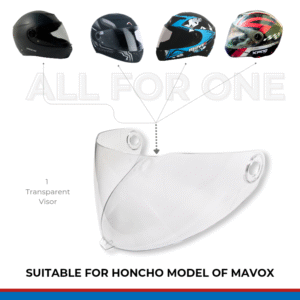 honcho helmet glass/visor