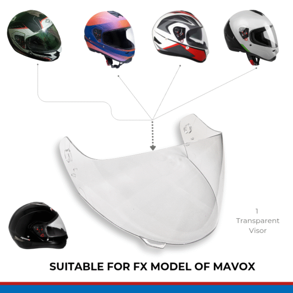 FX helmet glass/visor by mavox