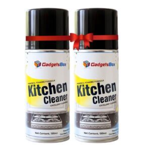 GadgetsBox Kitchen Cleaner Spray 300ml powerful foaming formula aerosol can