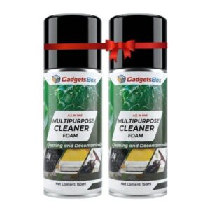 GadgetsBox Multipurpose Cleaner Foam 300 ml combo spray can